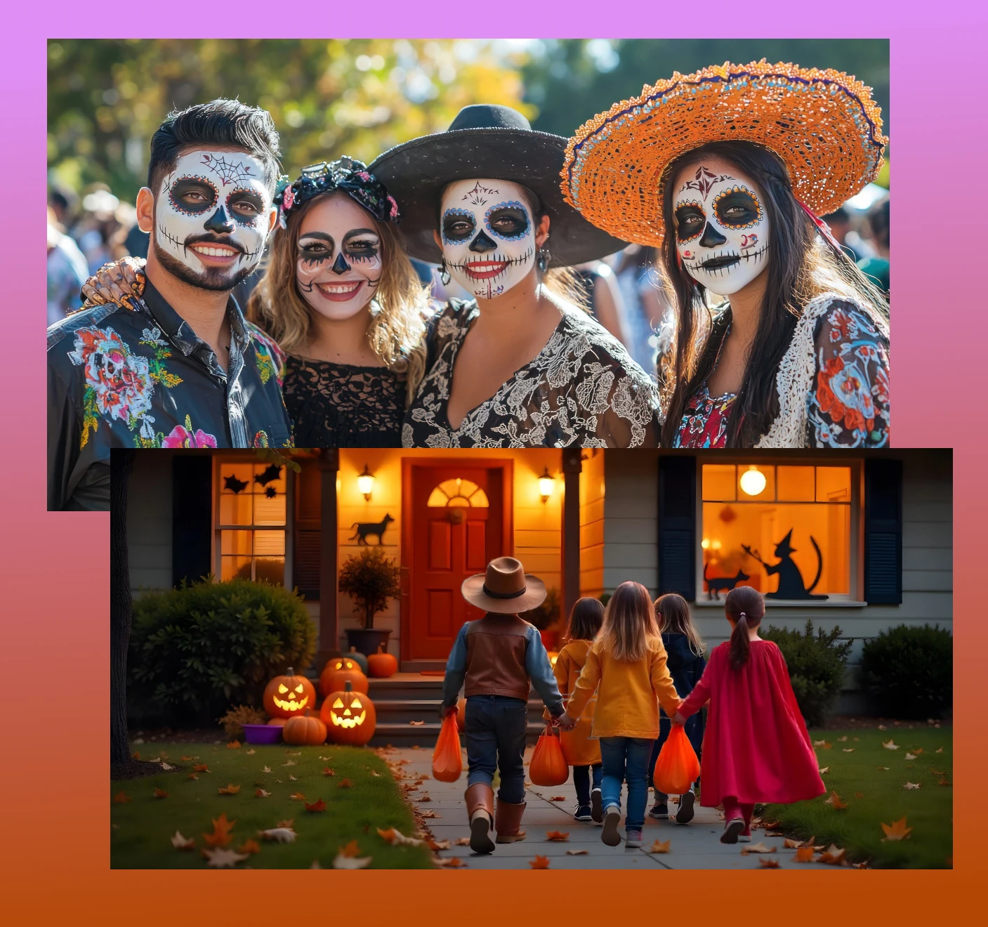 Halloween and Día de los Muertos celebration